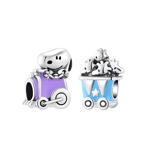 Peanuts Jewelry Snoopy And Woodstock Pandora Charms Poshmark